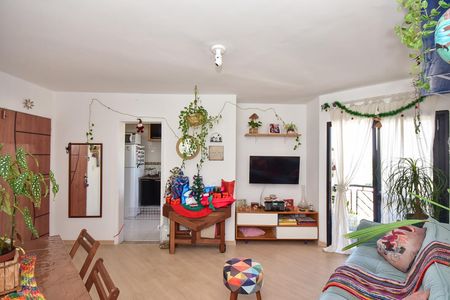 Sala de apartamento à venda com 2 quartos, 58m² em Jardim Taboao, São Paulo