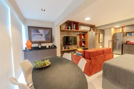 Studio à venda com 41m², 1 quarto e 1 vagaSacada