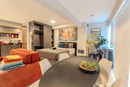 Studio à venda com 41m², 1 quarto e 1 vagaSacada