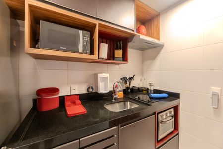 Studio à venda com 41m², 1 quarto e 1 vagaCozinha