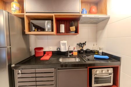 Studio à venda com 41m², 1 quarto e 1 vagaCozinha