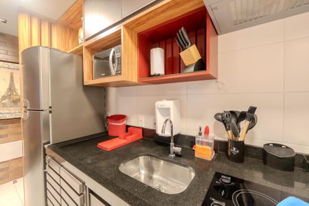 Studio à venda com 41m², 1 quarto e 1 vagaCozinha