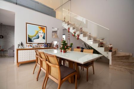 Sala de casa de condomínio para alugar com 4 quartos, 370m² em Condomínio Quintas do Sol, Brasília