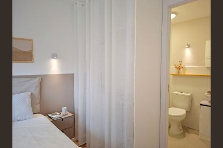 Quarto de apartamento à venda com 1 quarto, 27m² em Vila Butantã, São Paulo