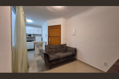 Sala de apartamento para alugar com 2 quartos, 38m² em Campestre, Santo André