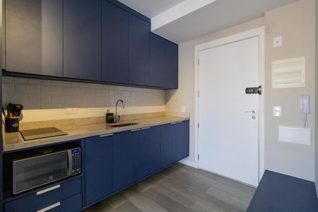 Studio à venda com 30m², 1 quarto e sem vaga Studio à venda com 30m², 1 quarto e sem vagaCozinha