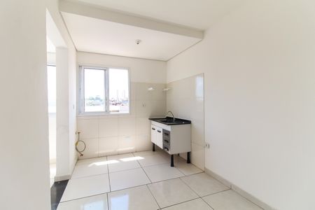 Sala/Cozinha de apartamento à venda com 2 quartos, 29m² em Vila Carmosina, São Paulo