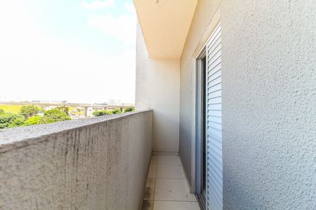 Apartamento à venda com 29m², 2 quartos e 1 vagaSacada do Quarto 1