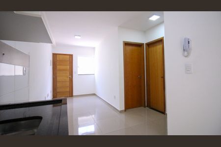 Sala/Cozinha de apartamento à venda com 2 quartos, 42m² em Chácara Mafalda, São Paulo