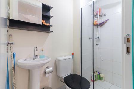 Banheiro de apartamento à venda com 2 quartos, 34m² em Jardim Celeste, São Paulo