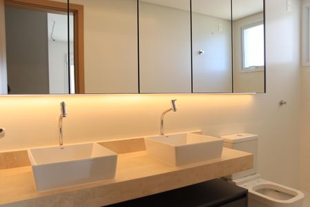 Apartamento para alugar com 120m², 3 quartos e 2 vagasBanheiro da Suíte 3