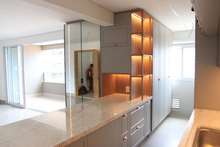 Apartamento para alugar com 120m², 3 quartos e 2 vagasCozinha e Área de Serviço