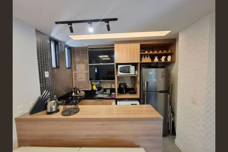 Cozinha  de apartamento para alugar com 1 quarto, 45m² em Flamengo, Rio de Janeiro