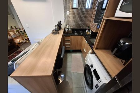 Cozinha  de apartamento para alugar com 1 quarto, 45m² em Flamengo, Rio de Janeiro