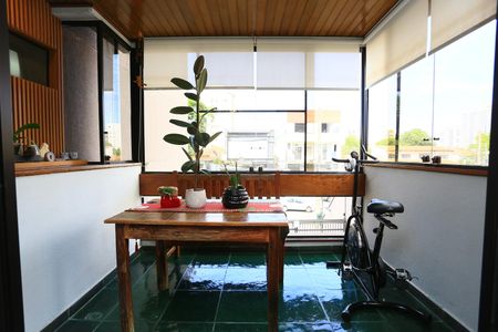 Varanda da Sala de apartamento para alugar com 3 quartos, 156m² em Vila Progredior, São Paulo