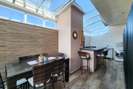 Varanda  de apartamento à venda com 2 quartos, 88m² em Vila Luiz Casa, São Bernardo do Campo