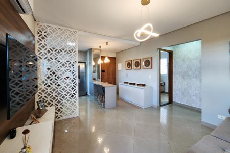 Sala  de apartamento à venda com 2 quartos, 88m² em Vila Luiz Casa, São Bernardo do Campo