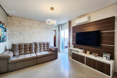 Sala  de apartamento à venda com 2 quartos, 88m² em Vila Luiz Casa, São Bernardo do Campo