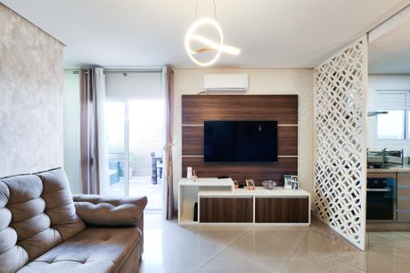 Sala  de apartamento à venda com 2 quartos, 88m² em Vila Luiz Casa, São Bernardo do Campo