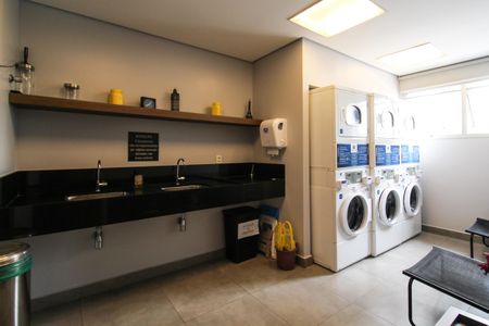 Studio para alugar com 35m², 1 quarto e 1 vagaLavanderia