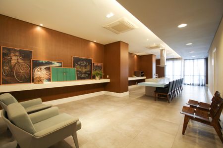 Studio para alugar com 35m², 1 quarto e 1 vagaEspaço Gourmet