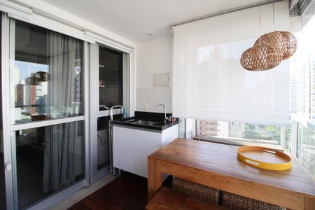 Suíte  de kitnet/studio para alugar com 1 quarto, 35m² em Indianópolis, São Paulo