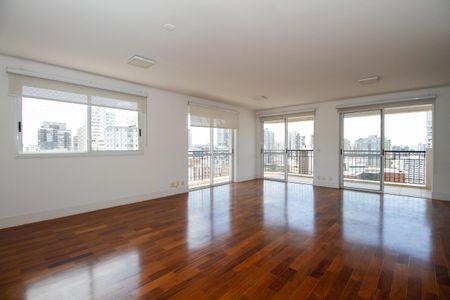 Sala de Estar e Jantar de apartamento para alugar com 3 quartos, 190m² em Paraíso, São Paulo