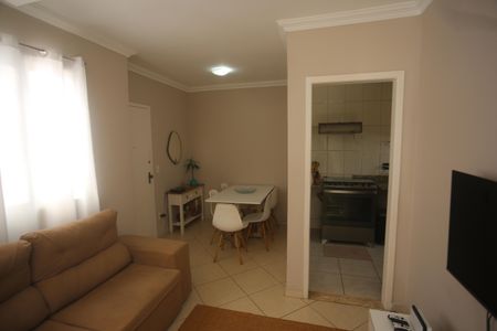 Sala de apartamento à venda com 3 quartos, 70m² em Estoril, Belo Horizonte
