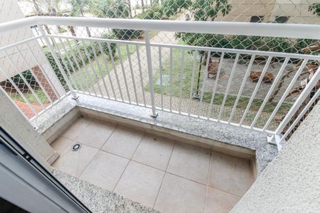 Varanda da Sala de apartamento para alugar com 2 quartos, 56m² em Vila Sonia do Taboao, Taboão da Serra