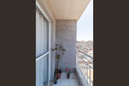 Varanda Sala de apartamento à venda com 2 quartos, 50m² em Vila Carmosina, São Paulo