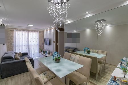 Sala de apartamento à venda com 2 quartos, 50m² em Vila Carmosina, São Paulo