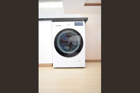 Studio para alugar com 25m², 1 quarto e sem vagaEstúdio - máquina de lavar