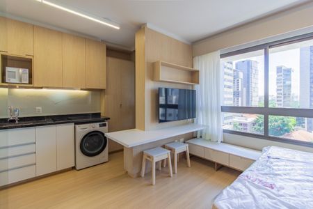 Studio de kitnet/studio para alugar com 1 quarto, 25m² em Pinheiros, São Paulo