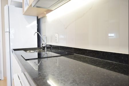 Studio para alugar com 25m², 1 quarto e sem vagaEstúdio - cozinha