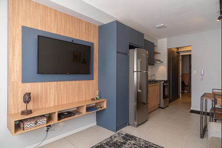 Sala de apartamento à venda com 1 quarto, 33m² em Bela Vista, São Paulo