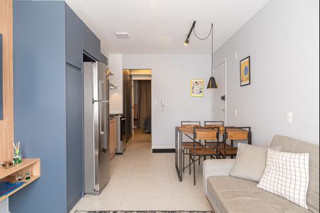 Sala de apartamento à venda com 1 quarto, 33m² em Bela Vista, São Paulo