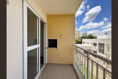 Varanda da Sala de apartamento para alugar com 3 quartos, 70m² em Jardim Santa Rosa, Valinhos