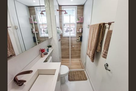 Apartamento à venda com 73m², 3 quartos e 2 vagasBanheiro da Suíte
