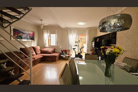 Sala de casa de condomínio à venda com 3 quartos, 85m² em Jardim Shangai, Jundiaí