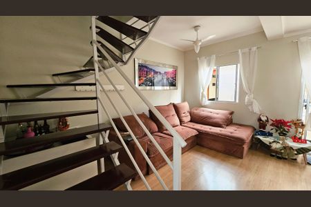 Sala de casa de condomínio à venda com 3 quartos, 85m² em Jardim Shangai, Jundiaí