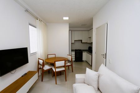 Sala de apartamento à venda com 2 quartos, 50m² em Palmeiras, Belo Horizonte