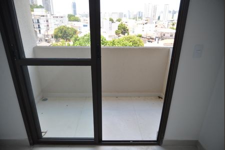Varanda da Sala de apartamento à venda com 2 quartos, 56m² em Parque das Nações, Santo André
