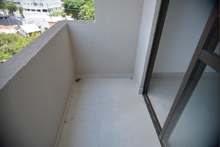 Varanda da Sala de apartamento à venda com 2 quartos, 56m² em Parque das Nações, Santo André