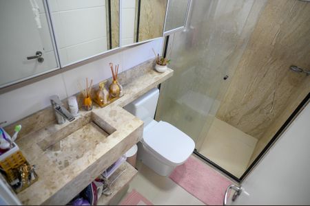 Apartamento para alugar com 74m², 2 quartos e 2 vagas Apartamento para alugar com 74m², 2 quartos e 2 vagasBanheiro Quarto 1 - Suite