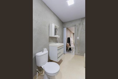 Banheiro da suíte de casa à venda com 2 quartos, 100m² em Parque Mandaqui, São Paulo