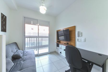 Sala de apartamento para alugar com 1 quarto, 30m² em Jardim Caravelas, São Paulo