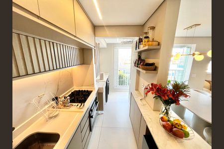 Apartamento à venda com 42m², 1 quarto e 1 vagaCozinha e Área de Serviço