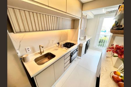 Apartamento à venda com 42m², 1 quarto e 1 vagaCozinha e Área de Serviço