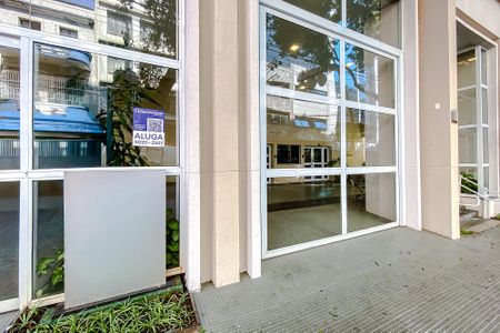 Studio para alugar com 35m², 1 quarto e sem vaga Studio para alugar com 35m², 1 quarto e sem vagaFachada - Plaquinha