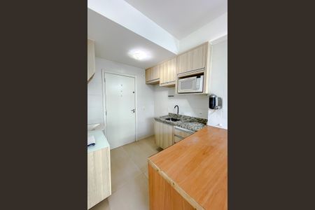 Studio para alugar com 35m², 1 quarto e sem vaga Studio para alugar com 35m², 1 quarto e sem vagaCozinha e Área de Serviço
